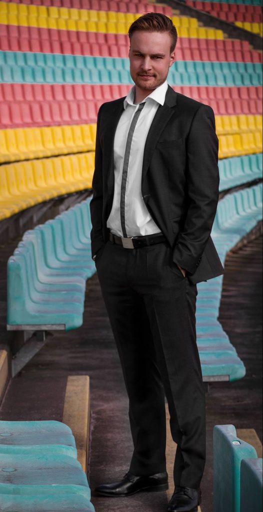 Sportpsychologe im Fußballstadion